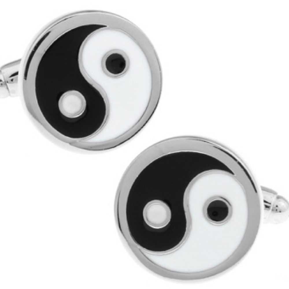 Ying & Yang Cufflinks
